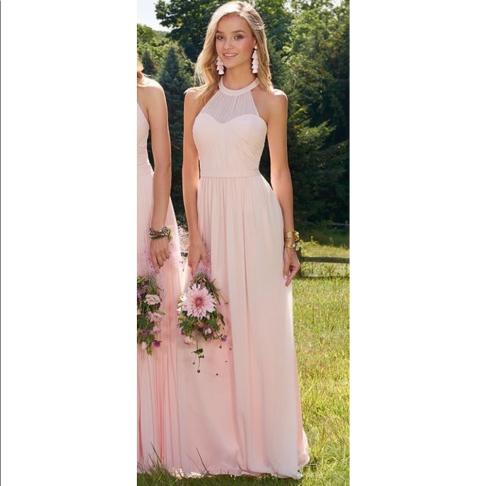 Blush Pink Bridesmaid dress